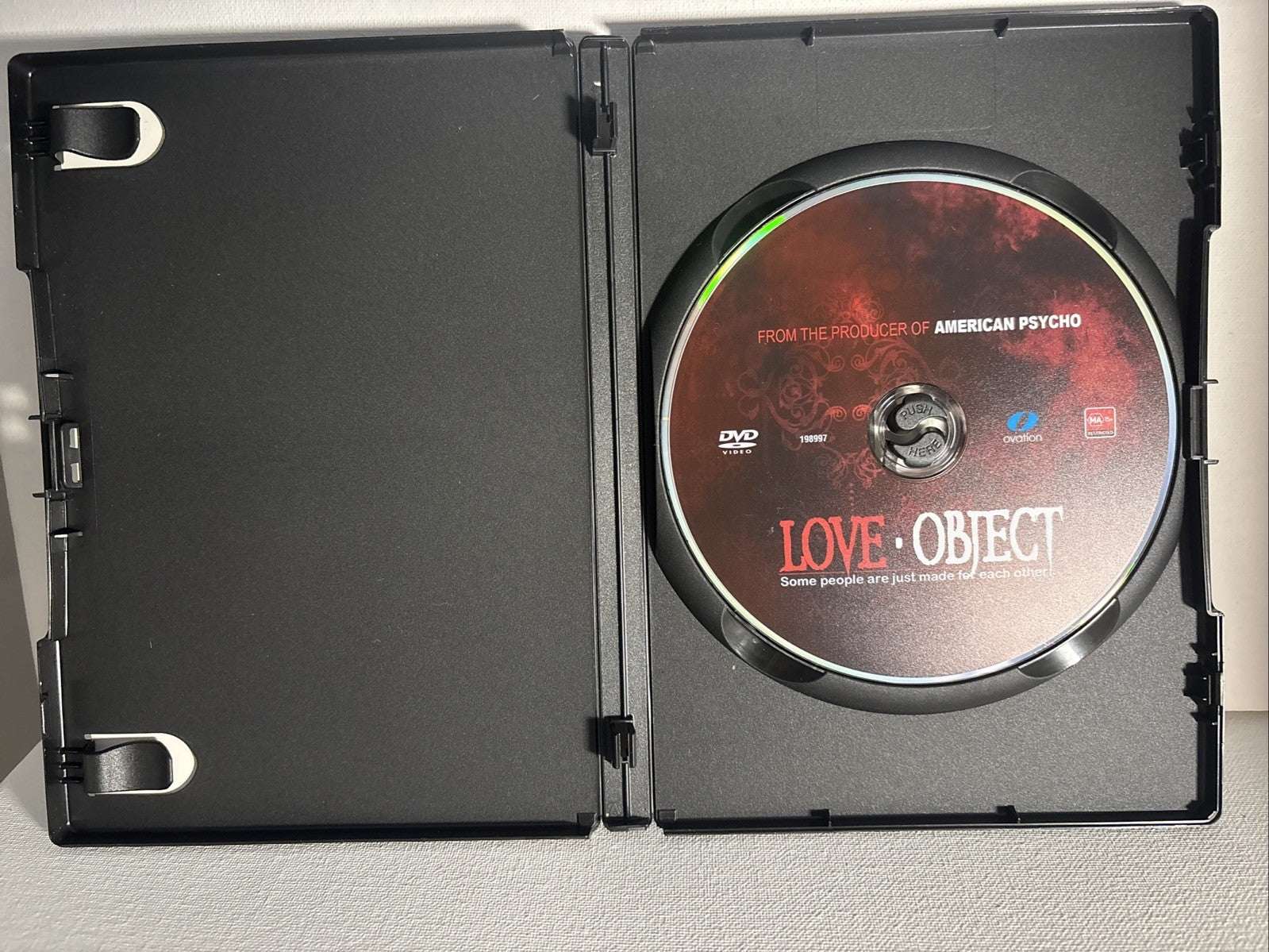 Love Object (DVD, 2004) Horror All Regions Retro Exchange Australia