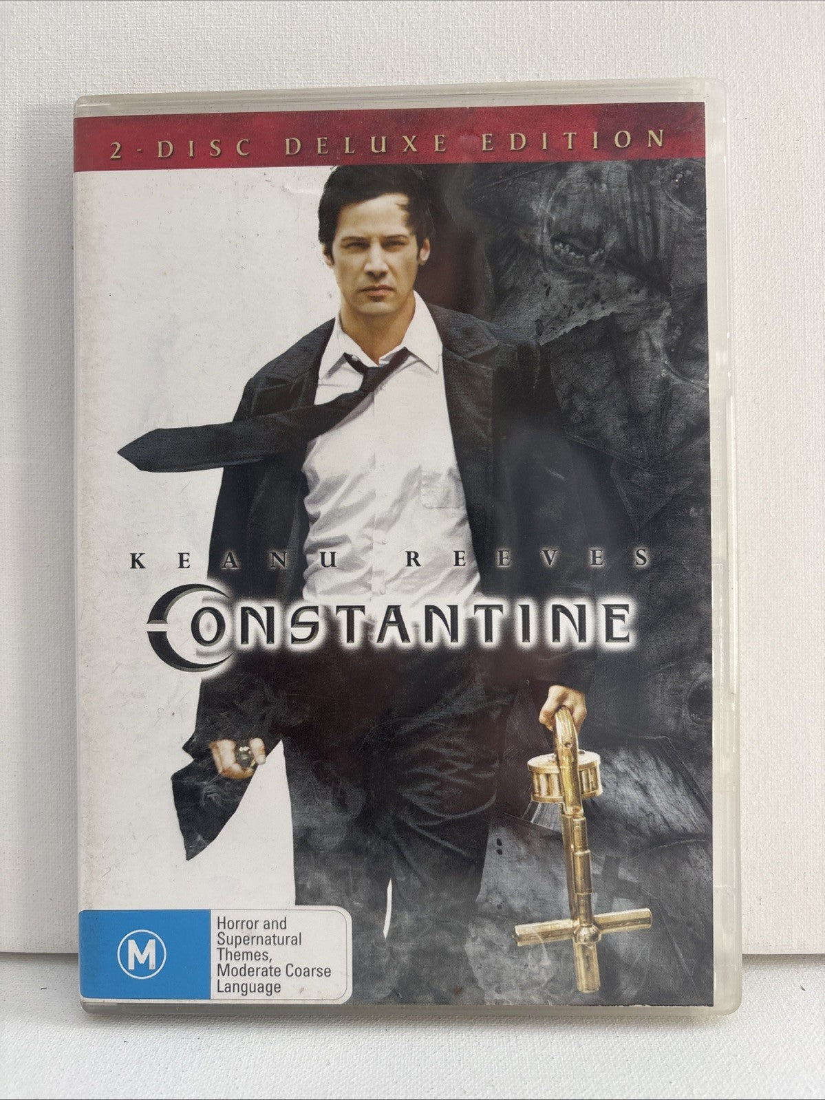 Constantine - Keanu Reeves - DVD - 2 Disc Deluxe Edition Region 4 Horror DVD RetroExchange Australia