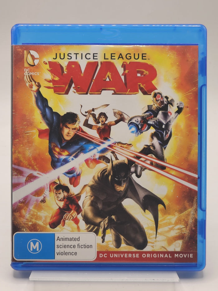 Justice League War Blu-Ray DC Universe Original Movie | Retro Exchange