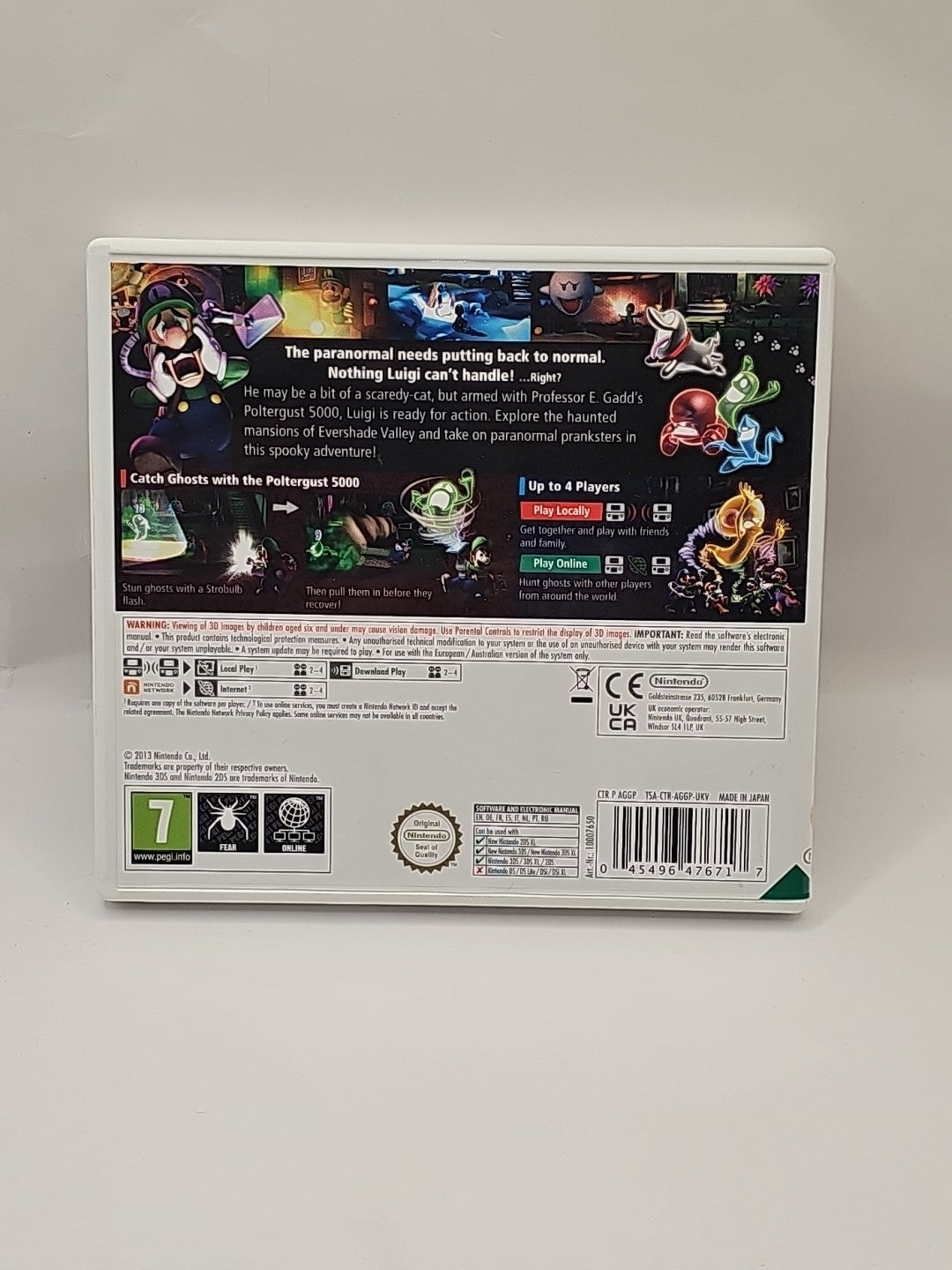 Nintendo Selects - Luigi's Mansion 2 (Nintendo 3DS) Brand New. Game Retro Exchange Australia