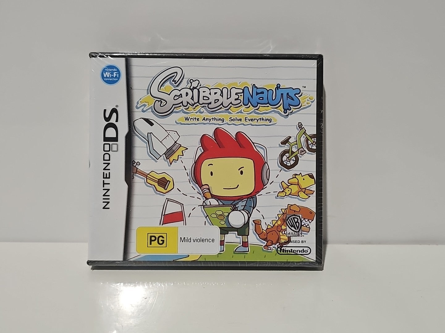 Brand New Sealed Nintendo DS Game - Scribblenauts Retro Exchange Australia