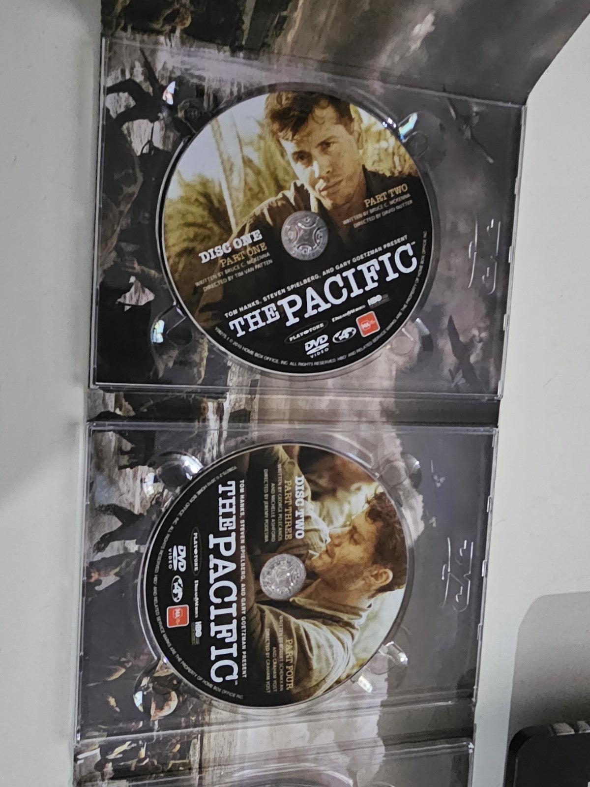 The Pacific Dvds Complete HBO Series Steel Metal Tin Box Set Edition: Region 4 Retro Exchange Australia