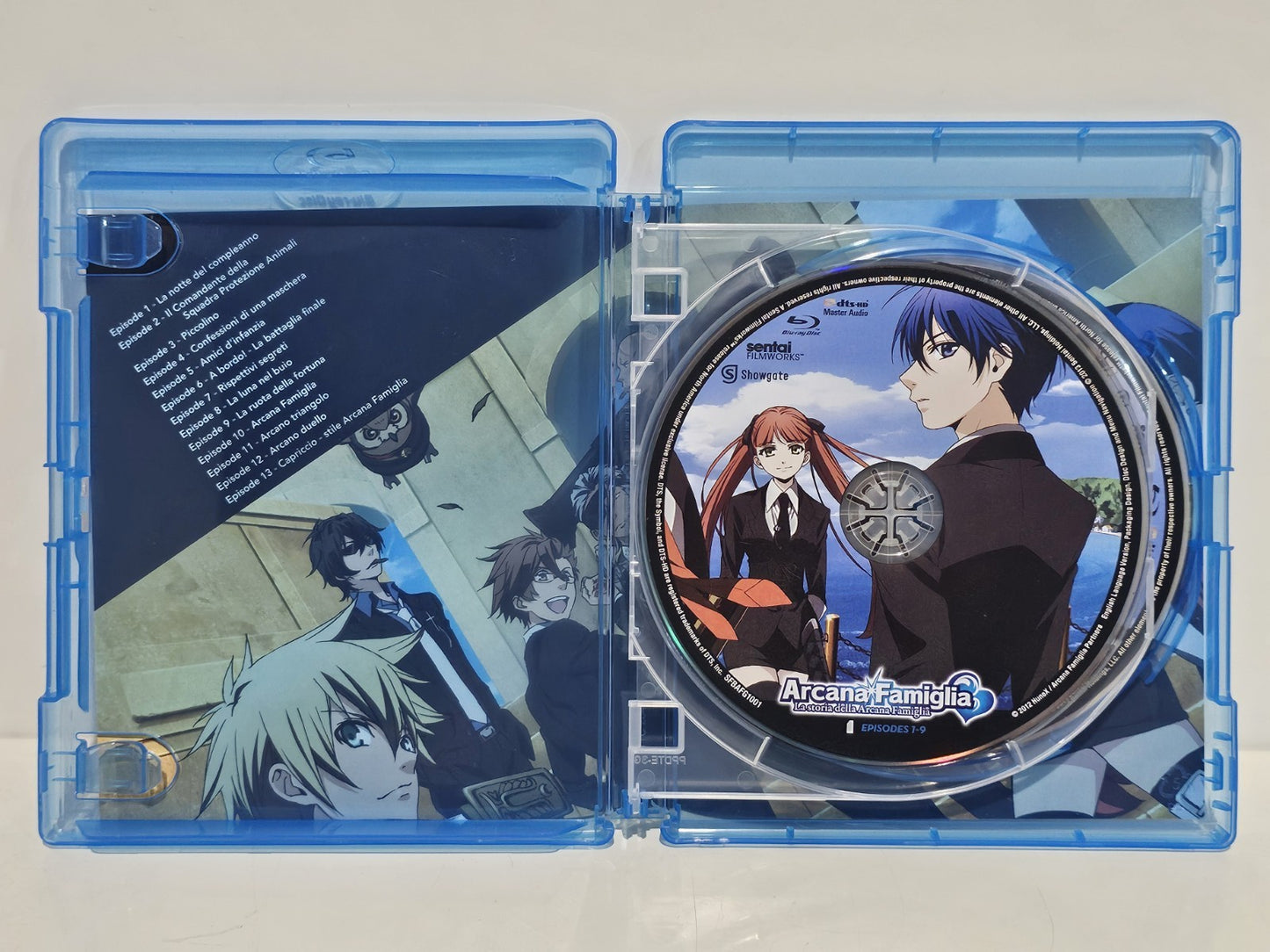 Arcana Famiglia La Storia Della - Anime Season Collection Blu Ray Region B Dvd Box Set Retro Exchange Australia