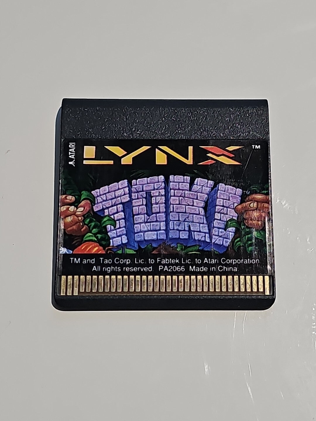Toki Atari Lynx Game Cartridge Retro Exchange Australia