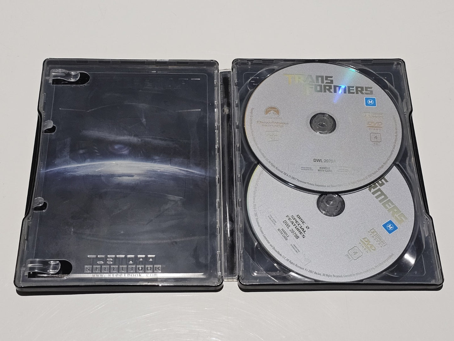 Transformers - 2 Disc Set - DVD Steelbook Edition Dvd Box Set Retro Exchange Australia