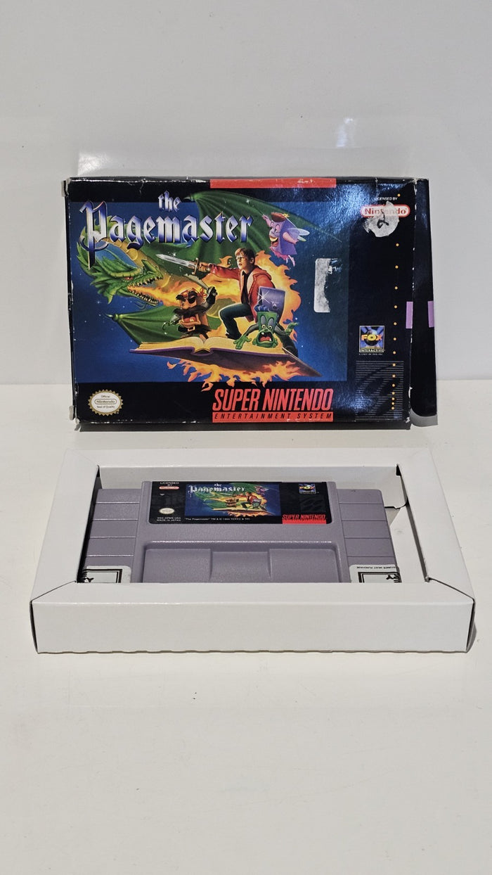 Super Nintendo Game - The Pagemaster (Complete In Box) US Version (No Manual) | Retro Exchange