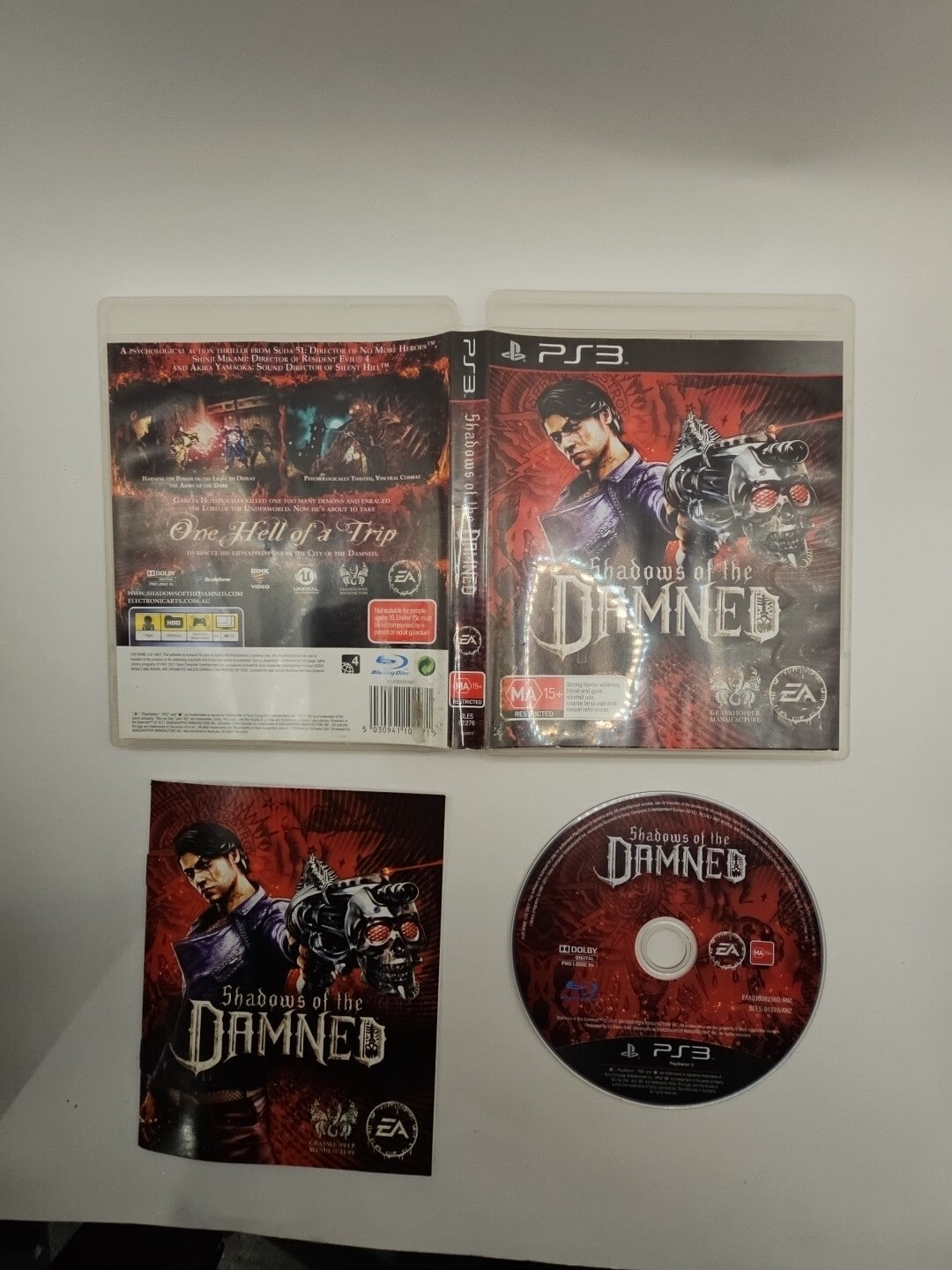 Shadows of the Damned PS3 Playstation 3 - Complete with Manual PlayStation 3 PS3 Game Retro Exchange Australia
