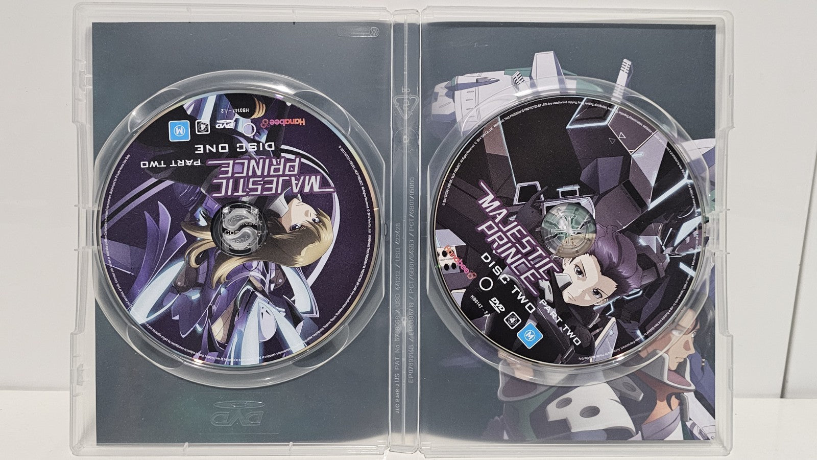Majestic Prince Part One & Two DVD (4 Discs) Region 4 Like New! Retro Exchange Australia