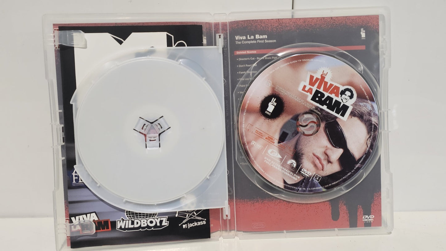 Viva La Bam Seasons 1–5 DVD Bundle MTV Bam Margera Uncensored Set - Region 4 Retro Exchange Australia