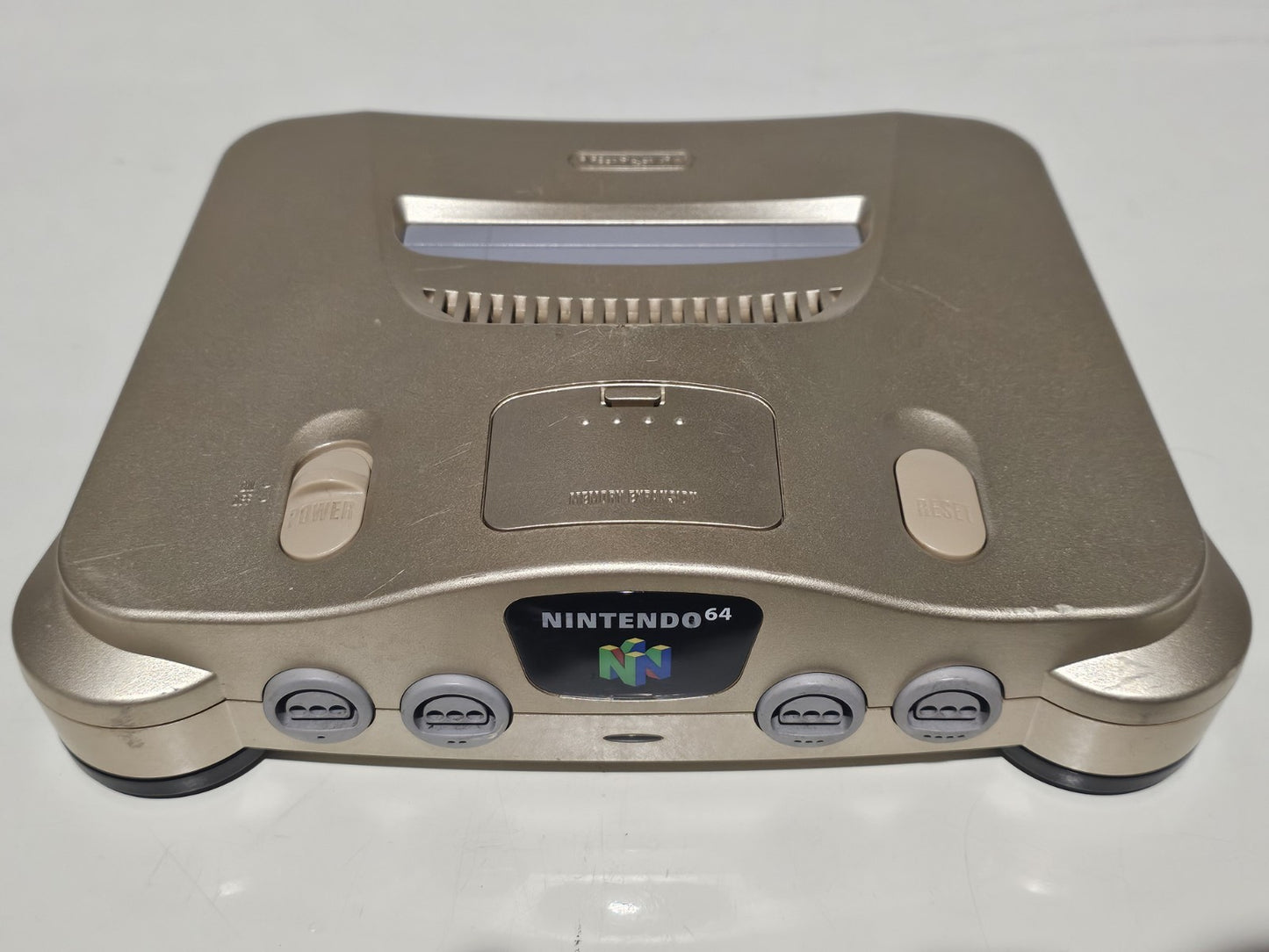 Nintendo 64 Console Gold | Region Free | Controller/Expansion Retro Exchange Australia