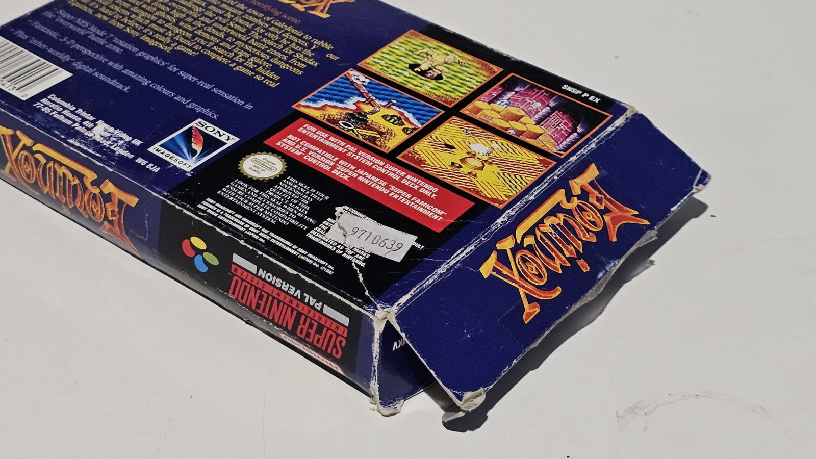 Equinox SNES PAL Complete In Box CIB Original Tray Super Nintendo Tested Working Game Retro Exchange Australia
