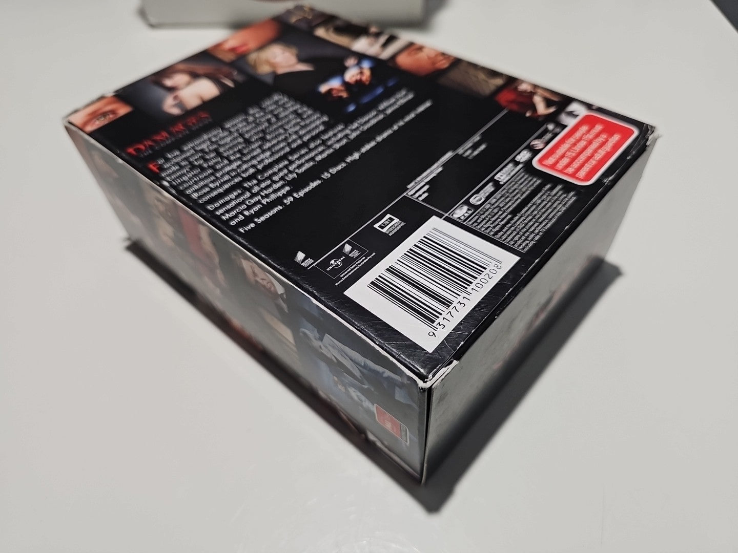 Damages - The Complete Series 1-5 (1 2 3 4 5) Box Set DVD 2020 Region 4 PAL Dvd Box Set Retro Exchange Australia