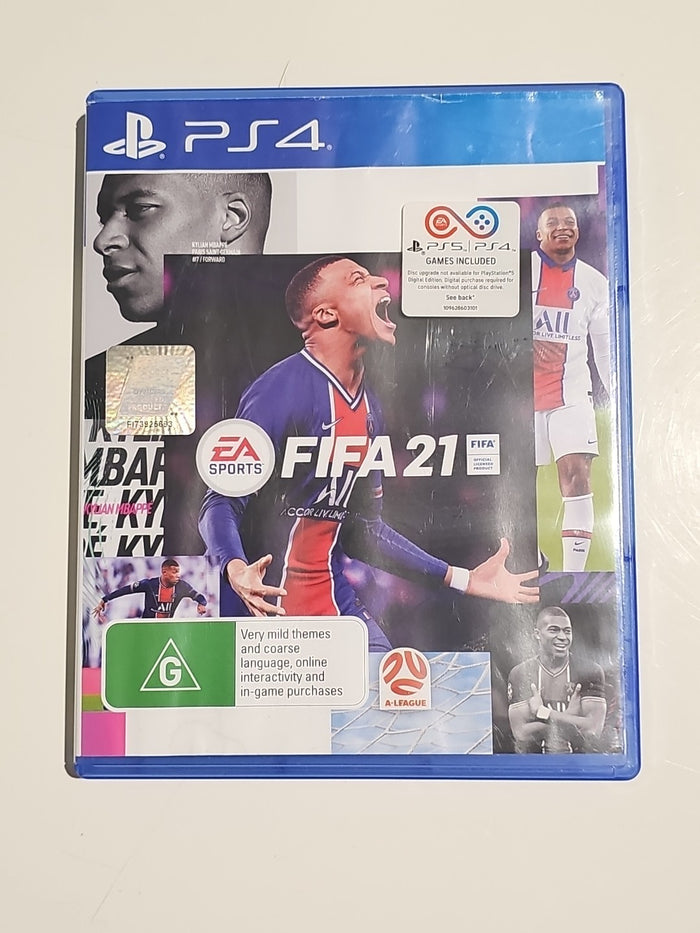 FIFA 21 Sony PlayStation 4 Game PS4 EA Sports Football Region 4 | Retro Exchange