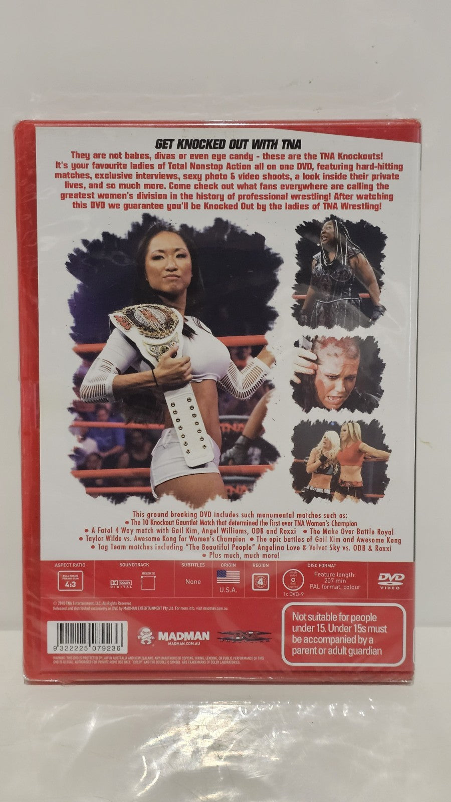 TNA Wrestling-Knocked Out DVD Retro Exchange Australia