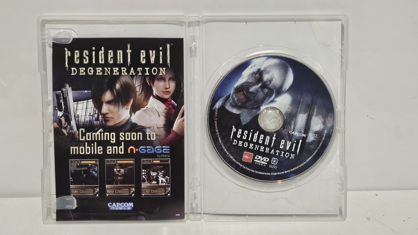 Resident Evil - Degeneration - DVD Retro Exchange Australia