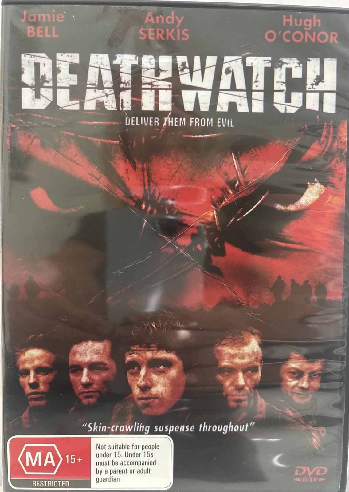 Deathwatch -DVD Horror Andy Serkis Jamie Bell Hugh O'Connor DVD Region 4 Retro Exchange Australia