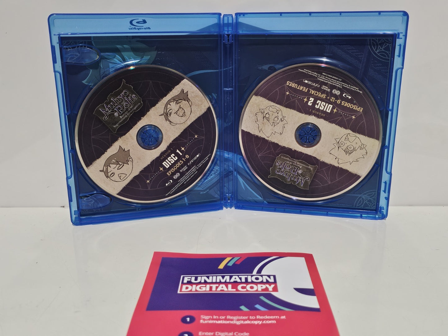 Muhyo & Roji's Bureau of Supernatural Investigation Season 1 & Season 2 Blu-Ray Dvd Box Set Retro Exchange Australia