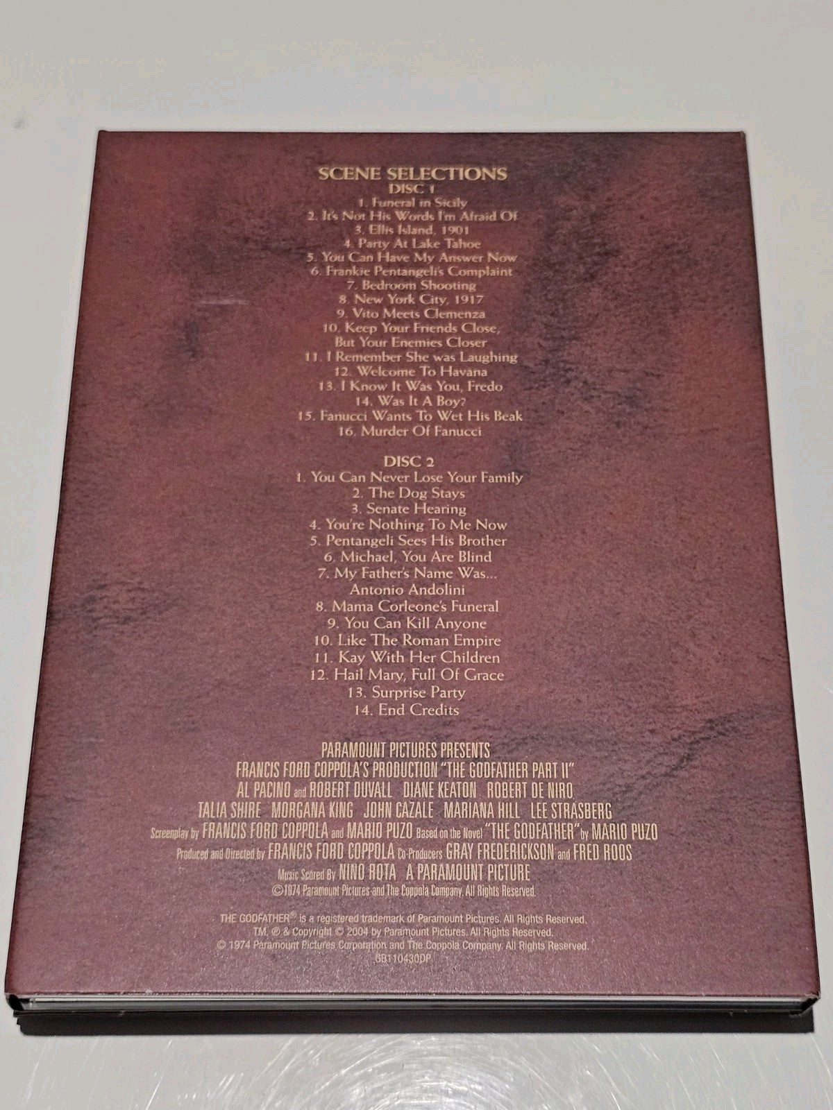 The Godfather Part 2 (DVD, 2004) Retro Exchange Australia