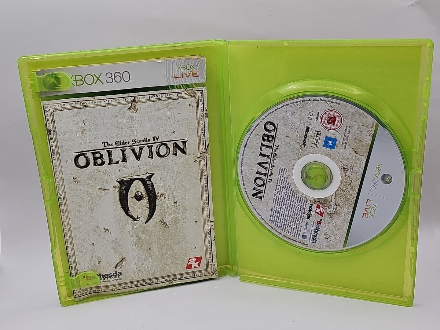 XBOX 360 - The Elder Scrolls IV: Oblivion - Fantasy RPG - 2006 Game Retro Exchange Australia