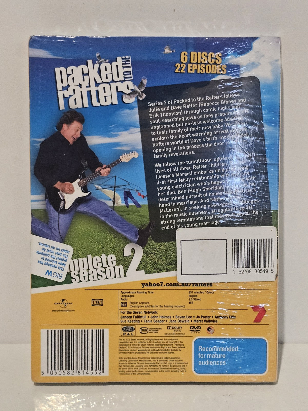 Packed To The Rafters: Season 2 (Box Set, DVD, 2009) Sealed Dvd Box Set Retro Exchange Australia