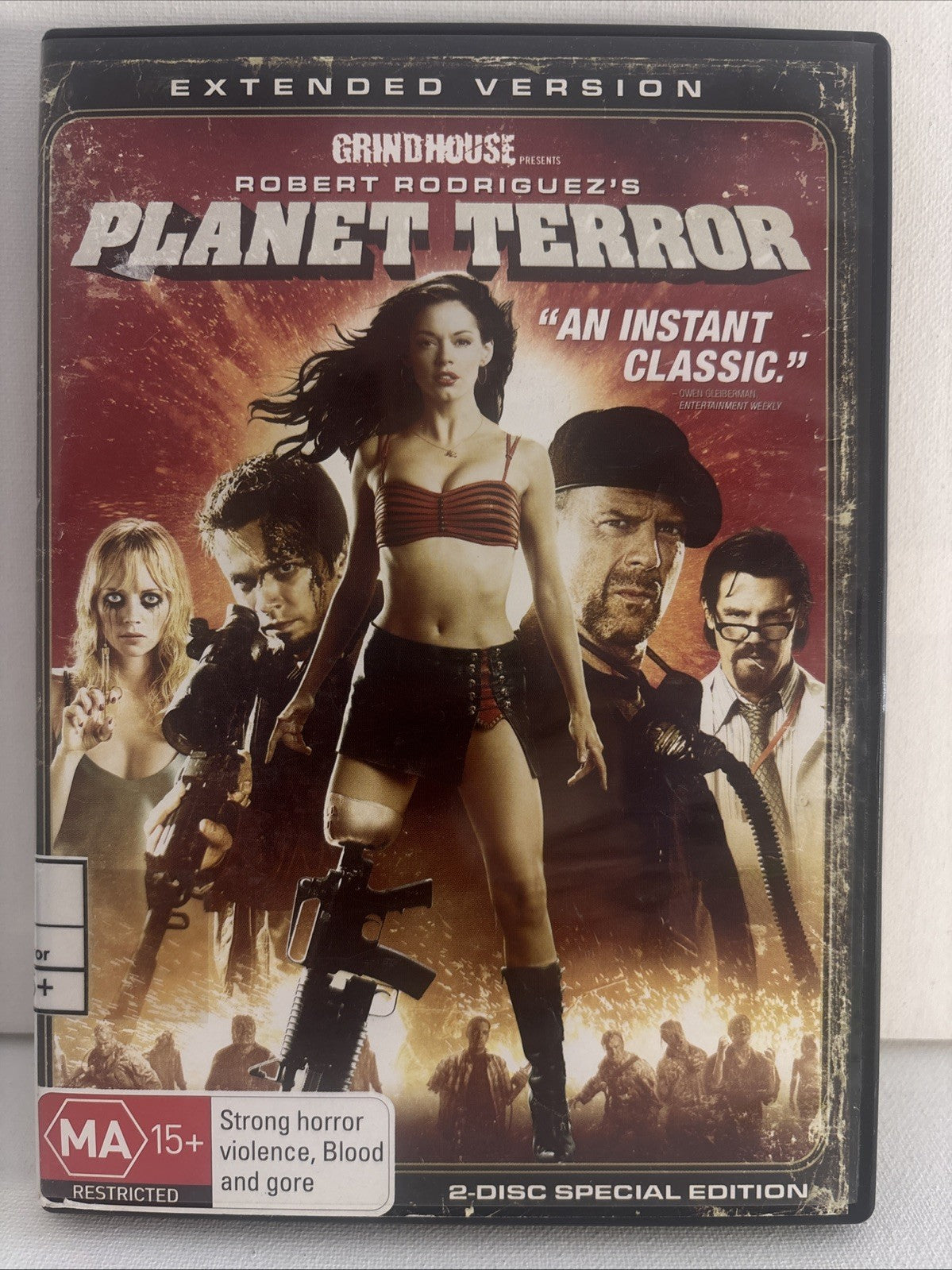Planet Terror (DVD, 2007) Horror Ex Rental Region 4 DVD RetroExchange Australia