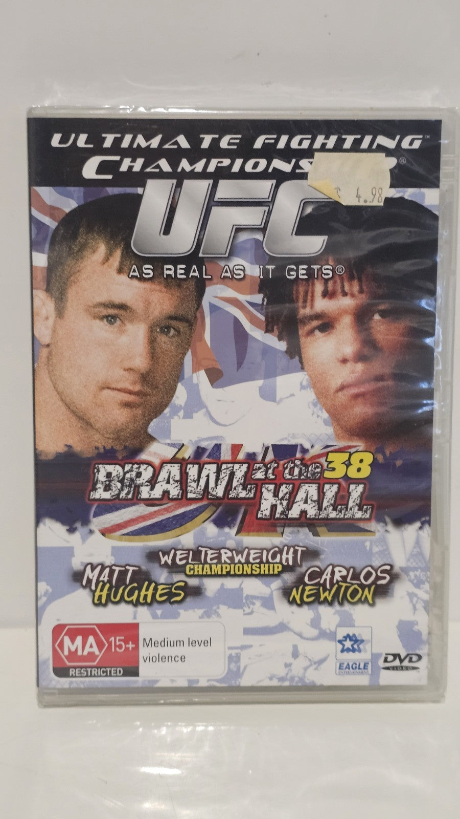 UFC Brawl At The Hall UFC | Welterweight Championship, Hughes vs Newton DVD Retro Exchange Australia