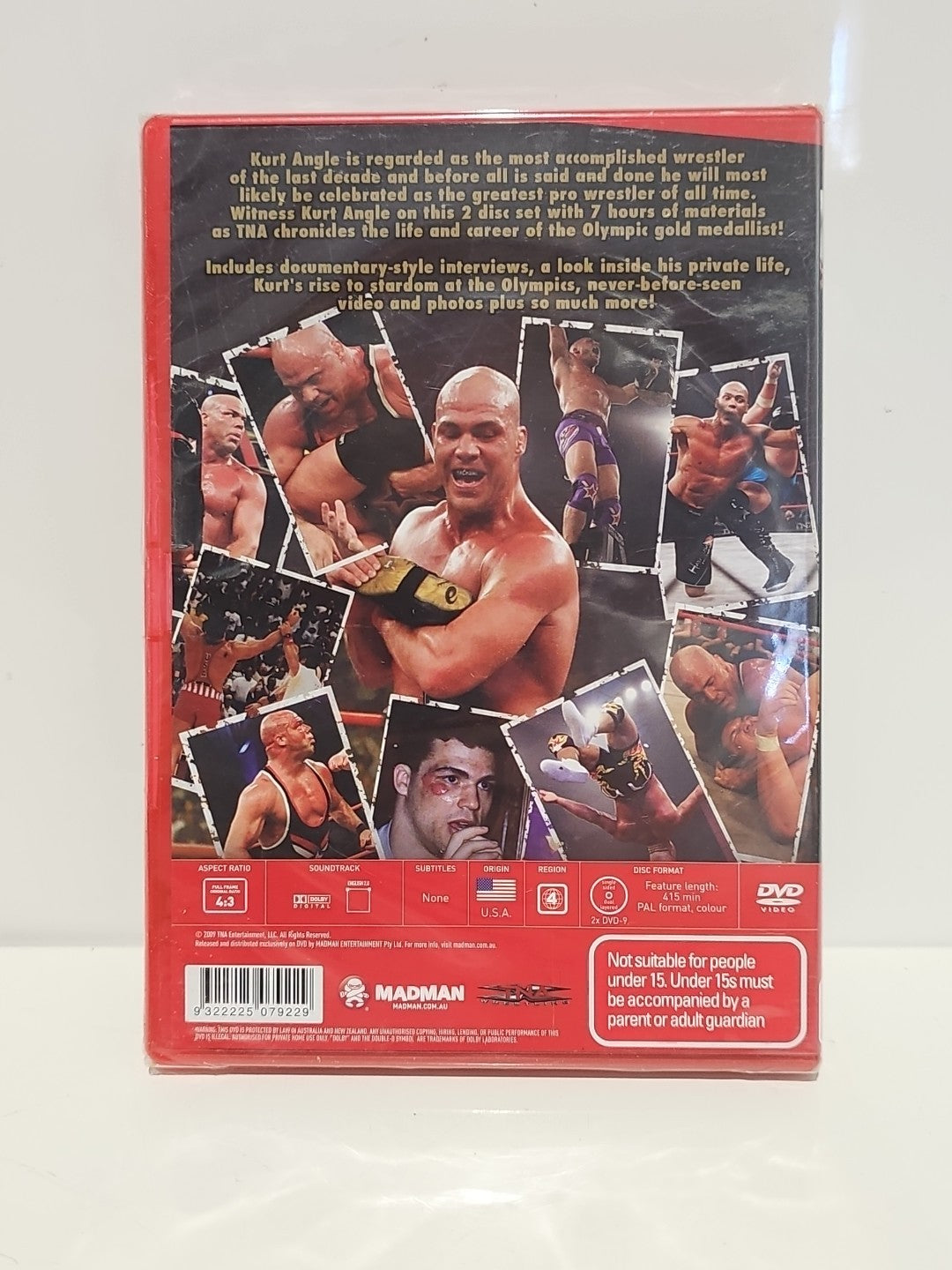 TNA Wrestling: Kurt Angle Champion DVD [2 Disc Set] Dvd Box Set Retro Exchange Australia