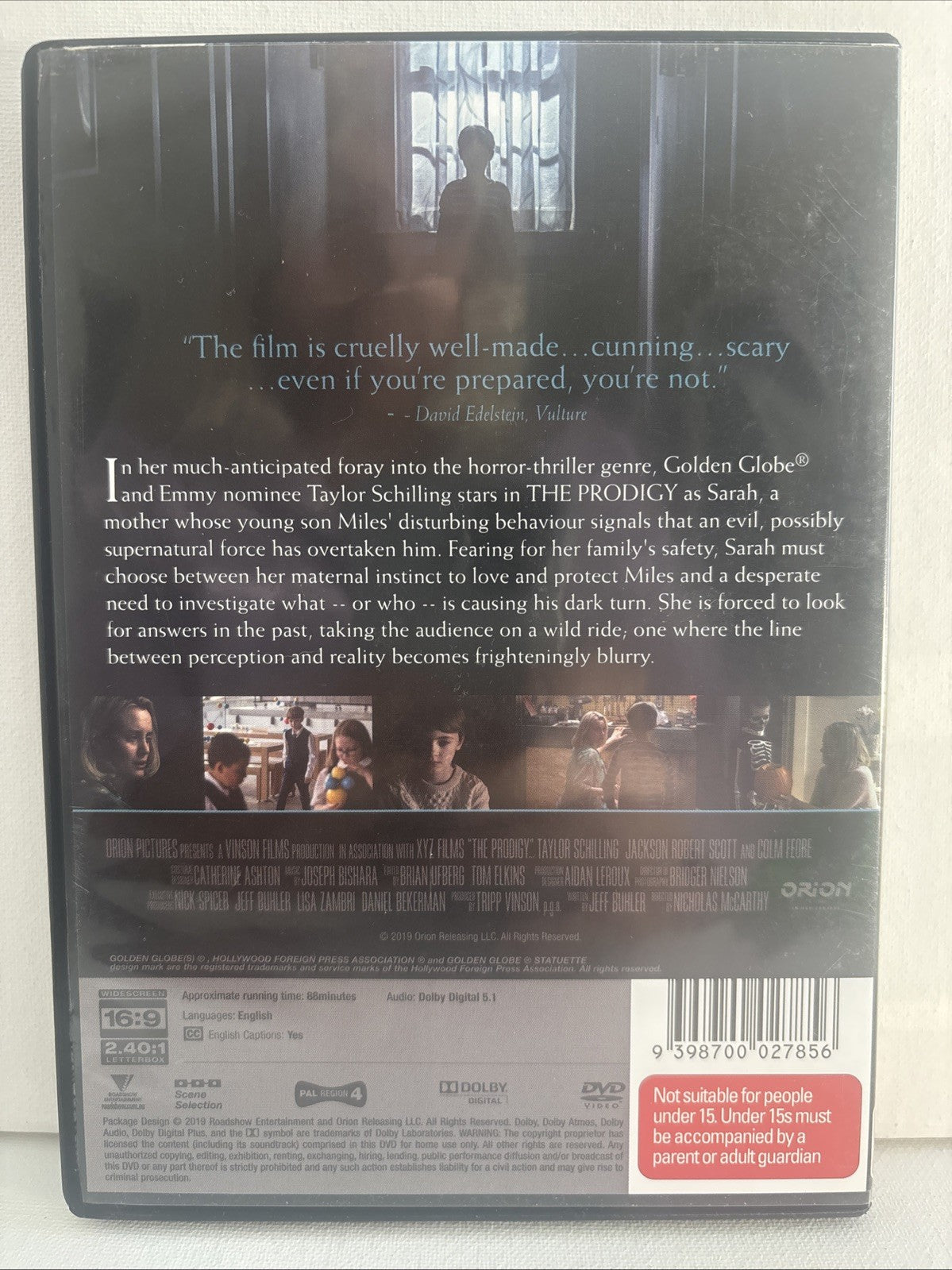 The Prodigy (DVD, 2019) Horror Region 4 DVD RetroExchange Australia