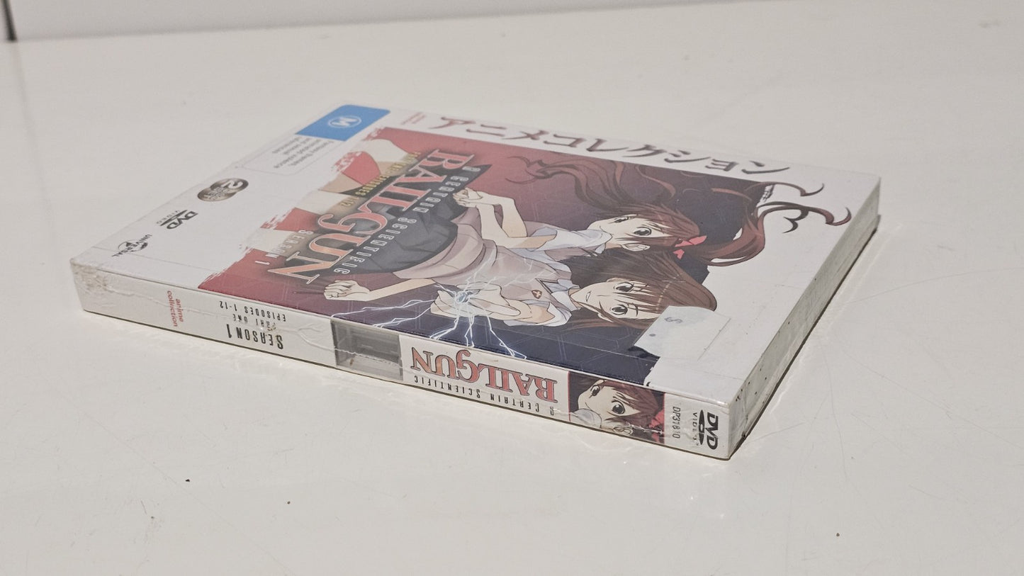 A Certain Magical Railgun: Season 1: Part 1 DVD - Region 2 & 4 Dvd Box Set Retro Exchange Australia