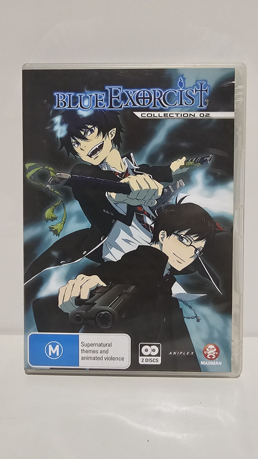 Blue Exorcist Collection 2 DVD Anime Episodes 14–25 Region 4 Madman Dvd Box Set Retro Exchange Australia