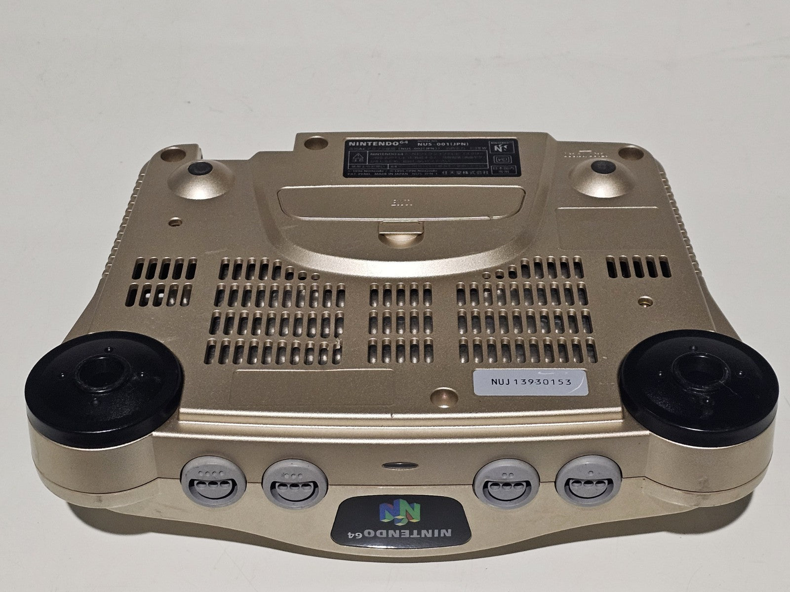 Nintendo 64 Console Gold | Region Free | Controller/Expansion Retro Exchange Australia