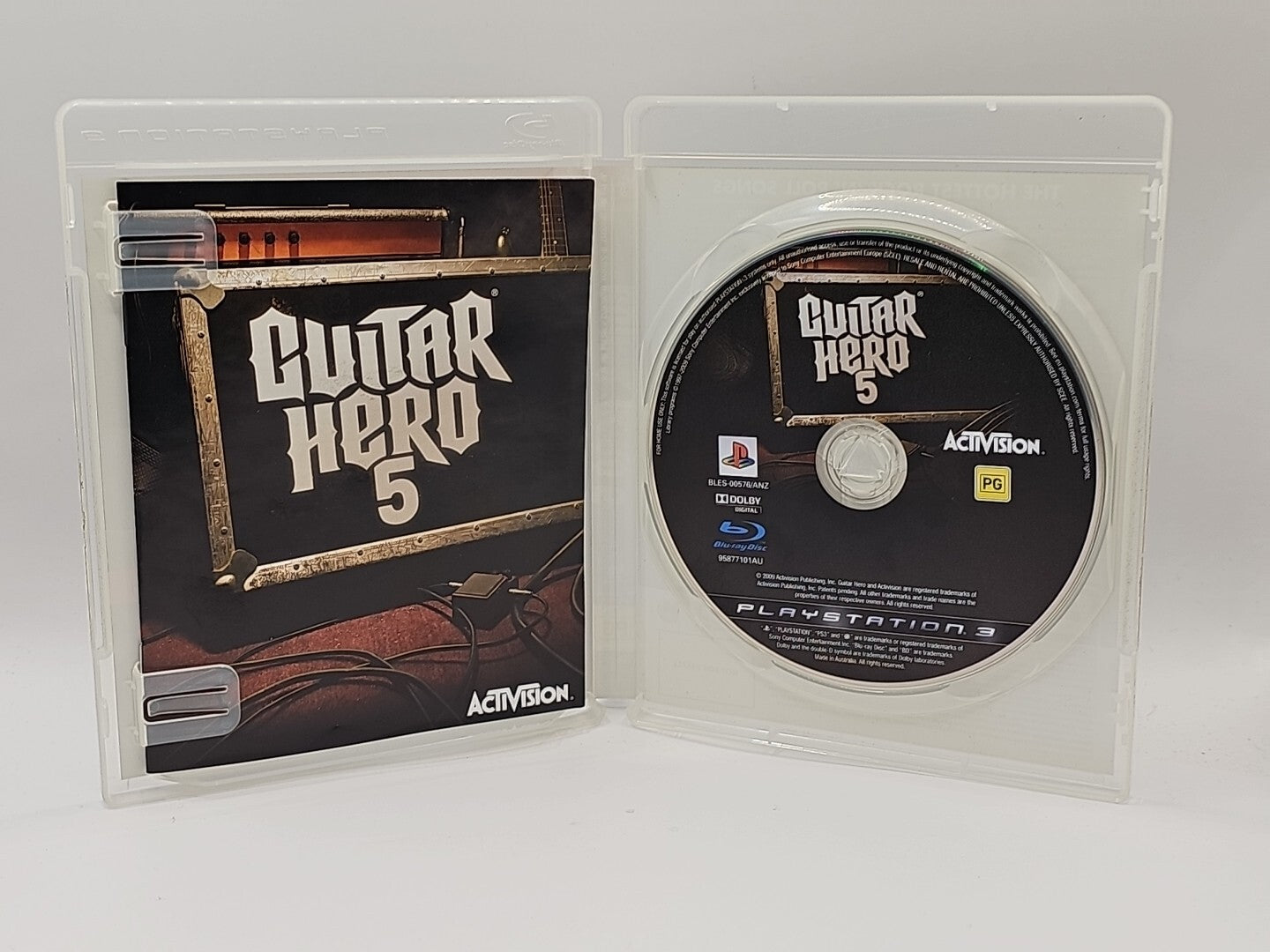 Guitar Hero 5 + Manual - PS3 - Tested & Working PlayStation 3 PS3 Game Retro Exchange Australia