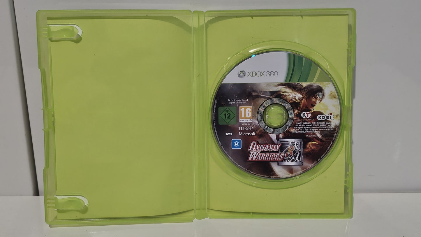Microsoft Xbox 360 Game - Dynasty Warriors 8 - PAL Retro Exchange Australia