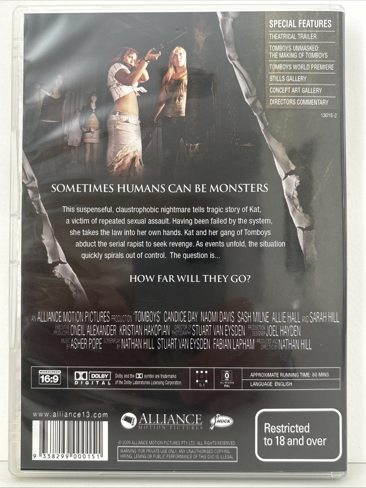 Tomboys DVD Horror - All Regions Retro Exchange Australia