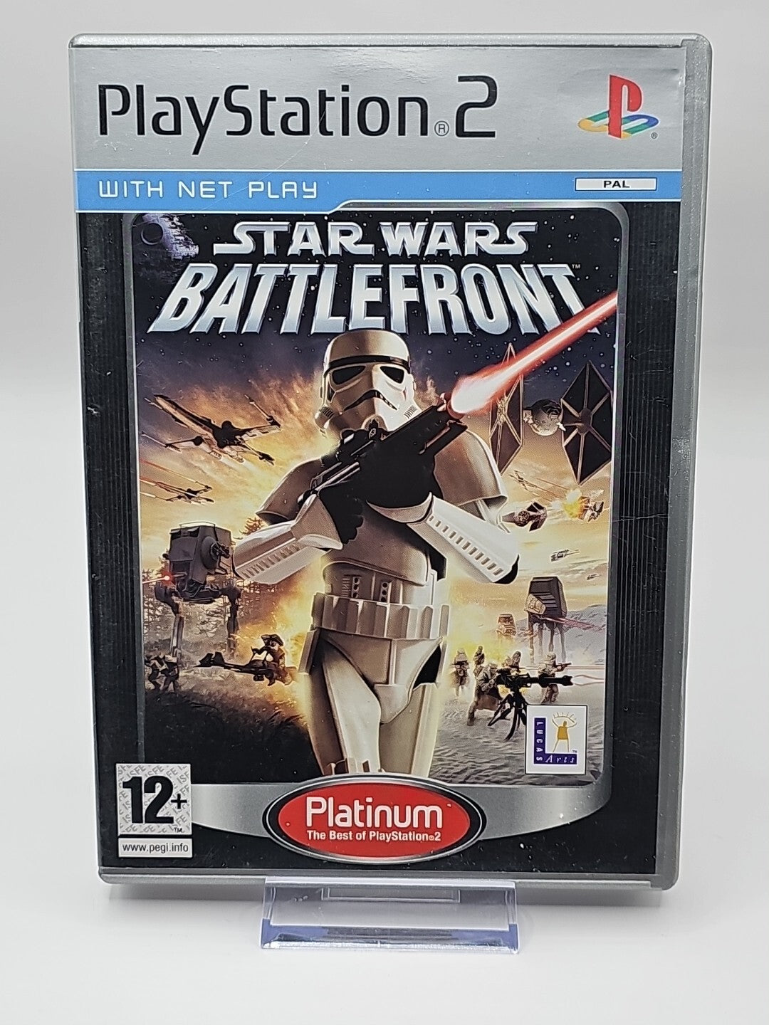 Star Wars Battlefront PlayStation 2 PS2 PAL - With Manual - Good Condition Game Retro Exchange Australia