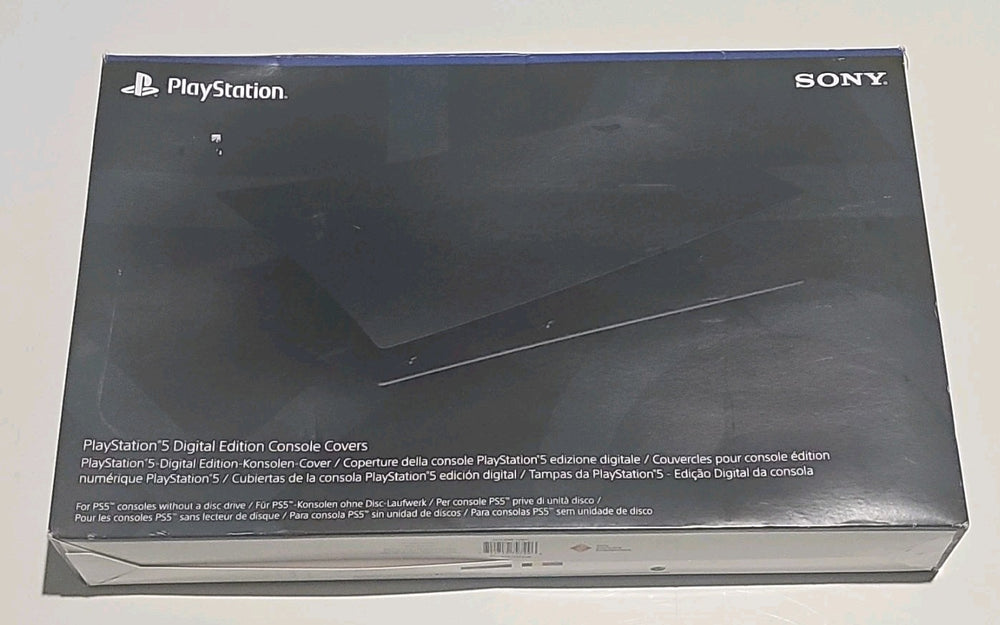 Genuine Sony PS5 Digital Edition - Cover - Midnight Black - Brand New In Box | Retro Exchange