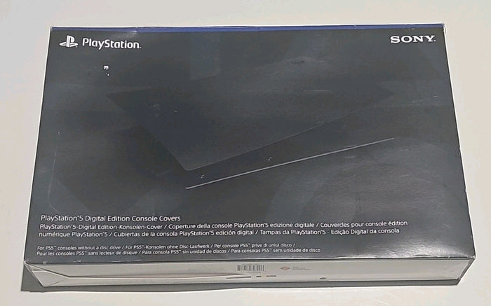 Genuine Sony PS5 Digital Edition - Cover - Midnight Black - Brand New In Box | Retro Exchange