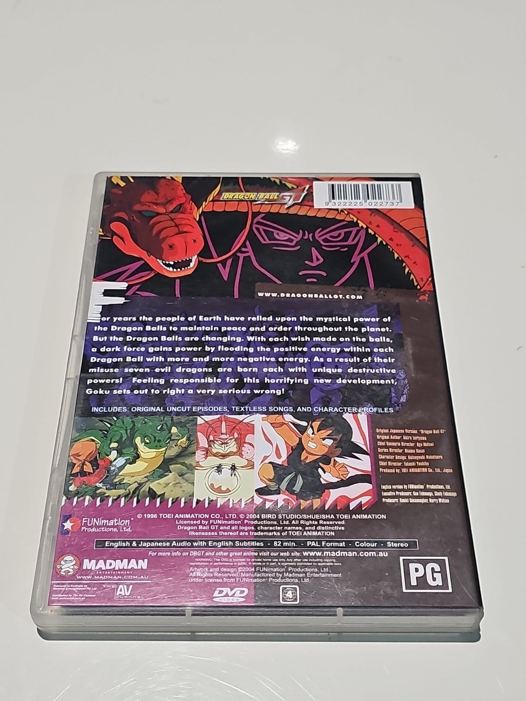 Dragon Ball Gt 11-Evolution (DVD, 2003) Retro Exchange Australia
