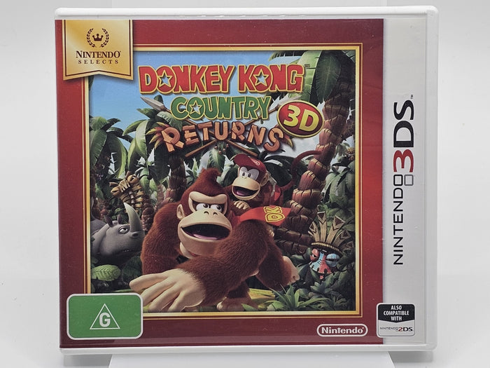 Donkey Kong Country Returns 3D (Nintendo 3DS) PAL AUS – Like New | Retro Exchange