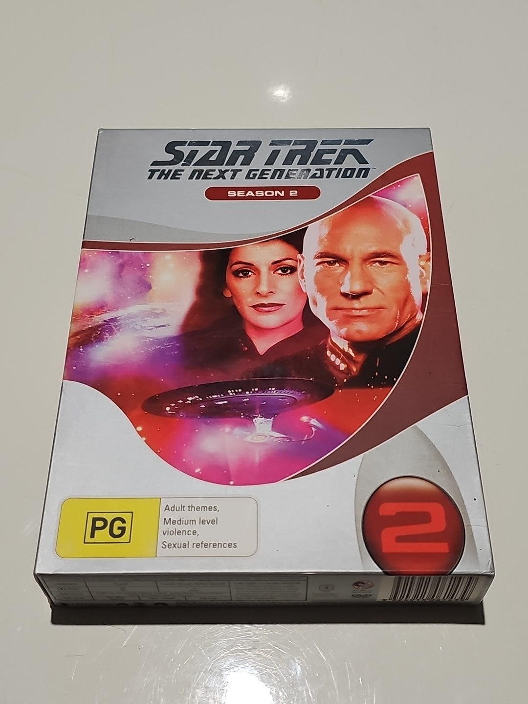 Star Trek Next Generation Season 2 DVD Series Two 6-Disc Dvd Box Set Retro Exchange Australia
