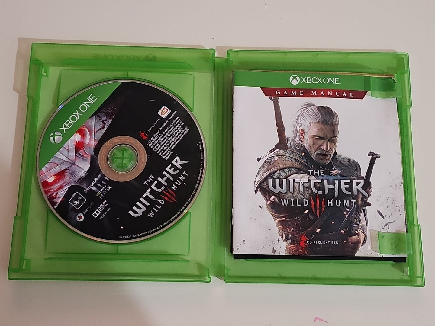 The Witcher 3: Wild Hunt - Xbox One Inc Map, Soundtrack, Compendium & Stickers Game Retro Exchange Australia