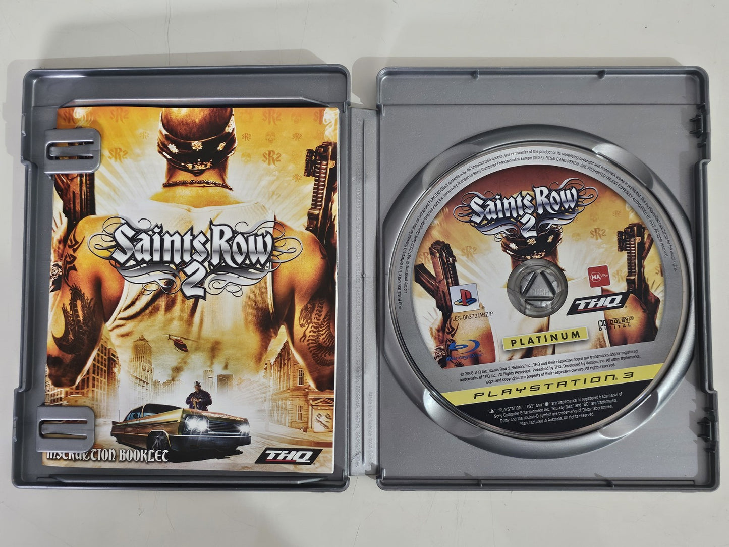 Saints Row 2 -- Platinum (Sony PlayStation 3, 2009) PlayStation 3 PS3 Game Retro Exchange Australia