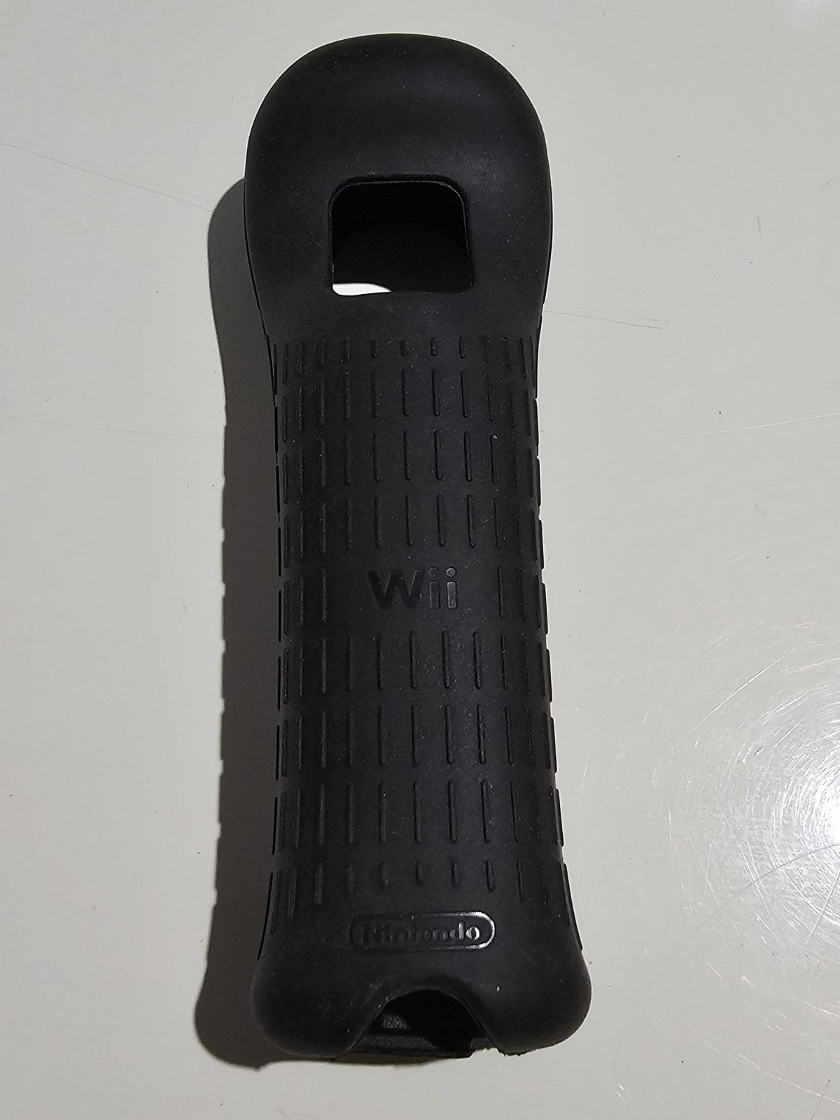 Genuine Nintendo Wii Silicone Remote Jacket / Protective Sleeve - Black Accessory Retro Exchange Australia