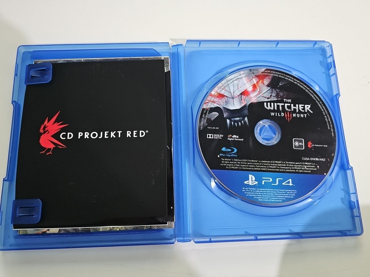 The Witcher III 3 Wild Hunt PS4 Game Playstation 4 - With Slip PlayStation 4 PS4 Retro Exchange Australia