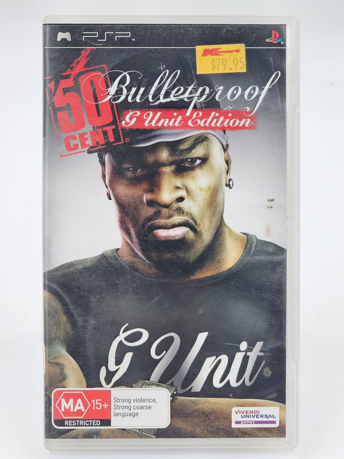50 Cent Bulletproof G Unit Edition Playstation Portable PSP Game PlayStation RetroExchange Australia