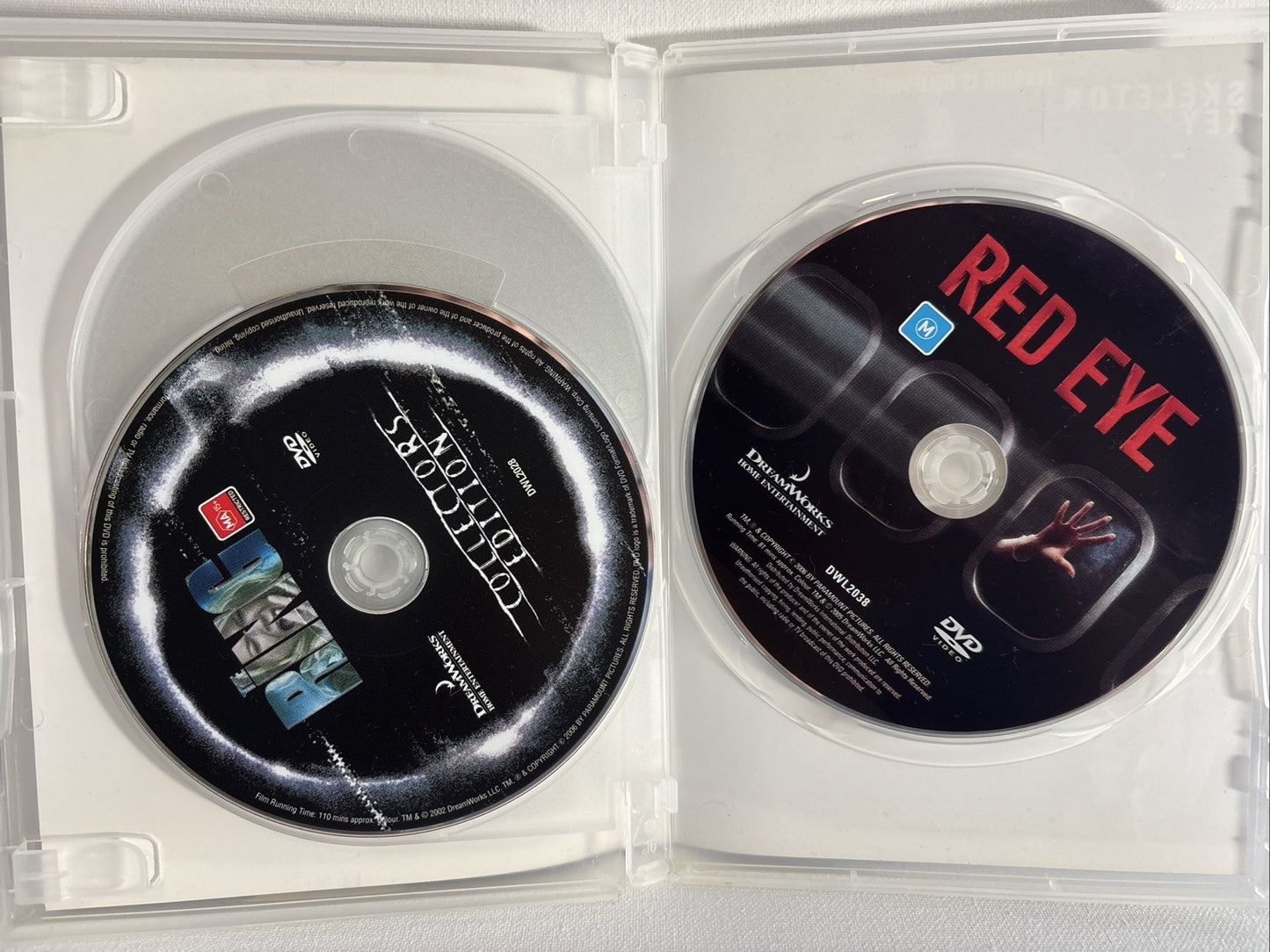 Skeleton Key / The Ring / Red Eye 3 DVD Set. Horror Region4 Retro Exchange Australia