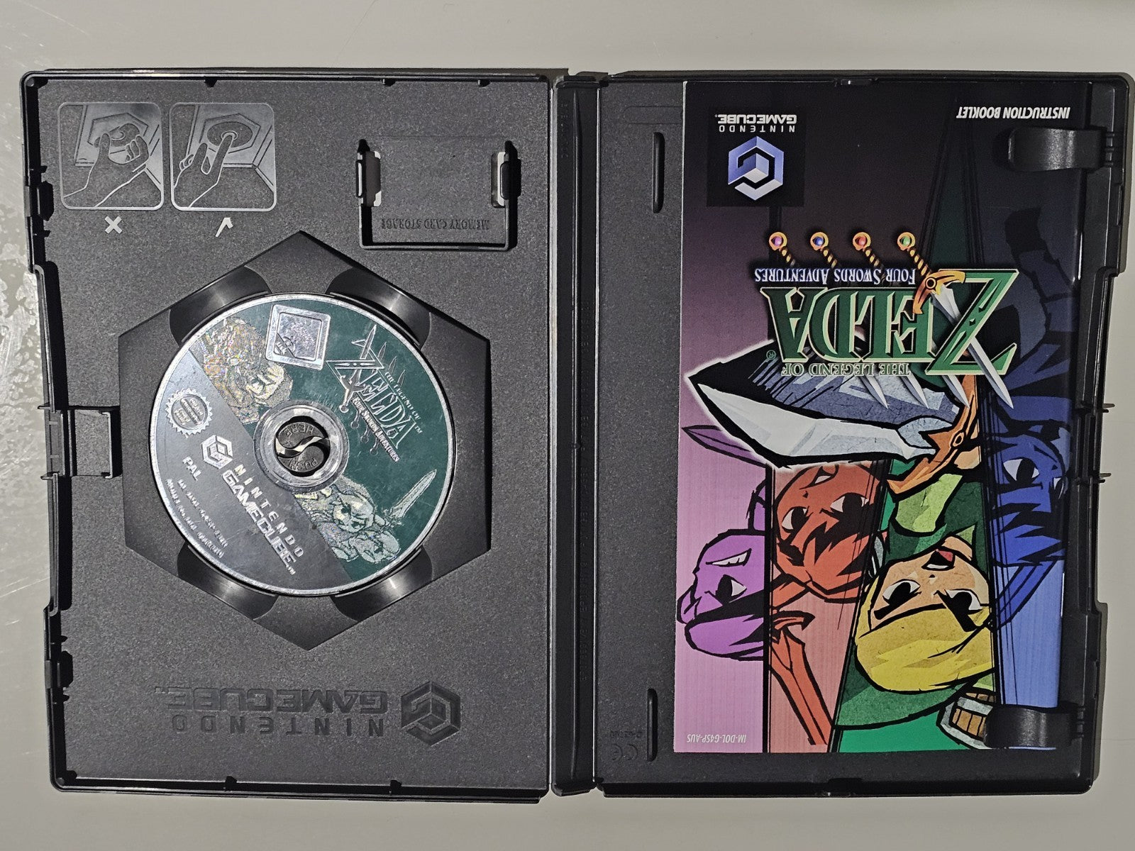 The Legend Of Zelda: Four Swords Adventure | Gamecube | Aus Release | VGC Nintendo Retro Exchange Australia