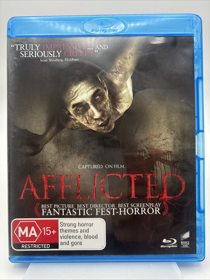 Afflicted (Blu-ray, 2013) Horror Ex Rental | Retro Exchange