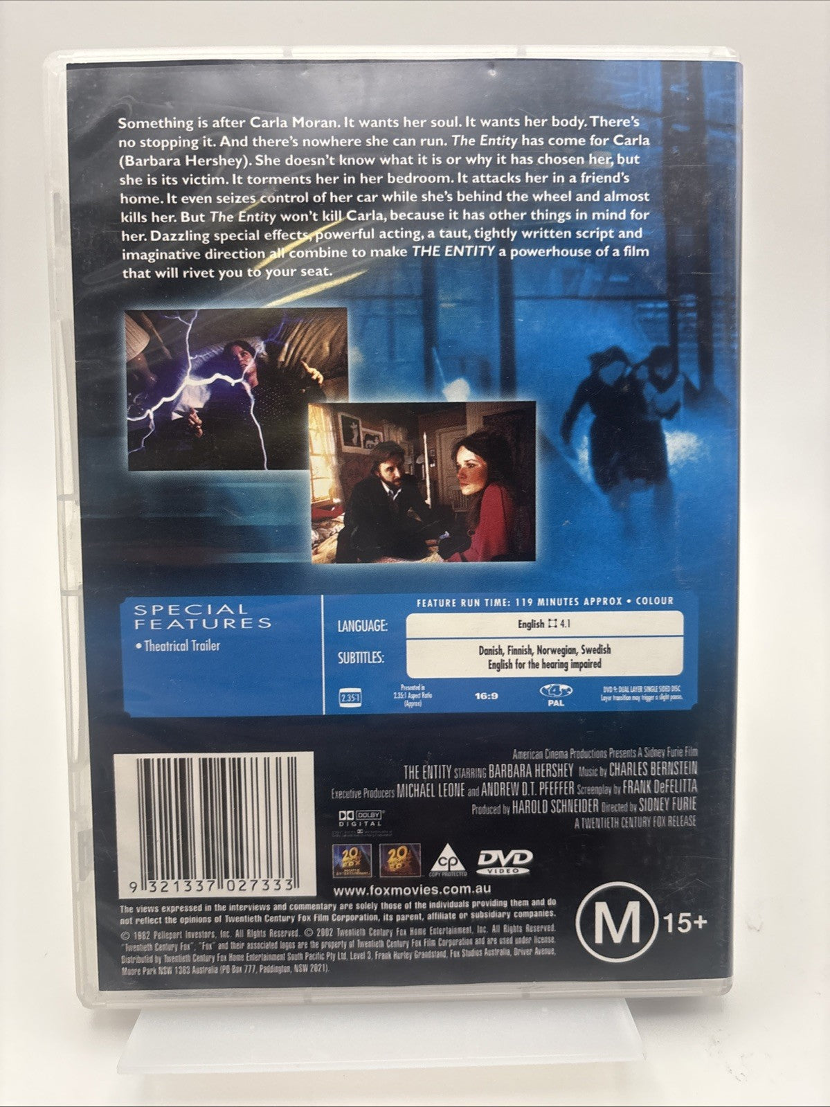 Entity, the (DVD, 1982) Horror Region 4 DVD RetroExchange Australia