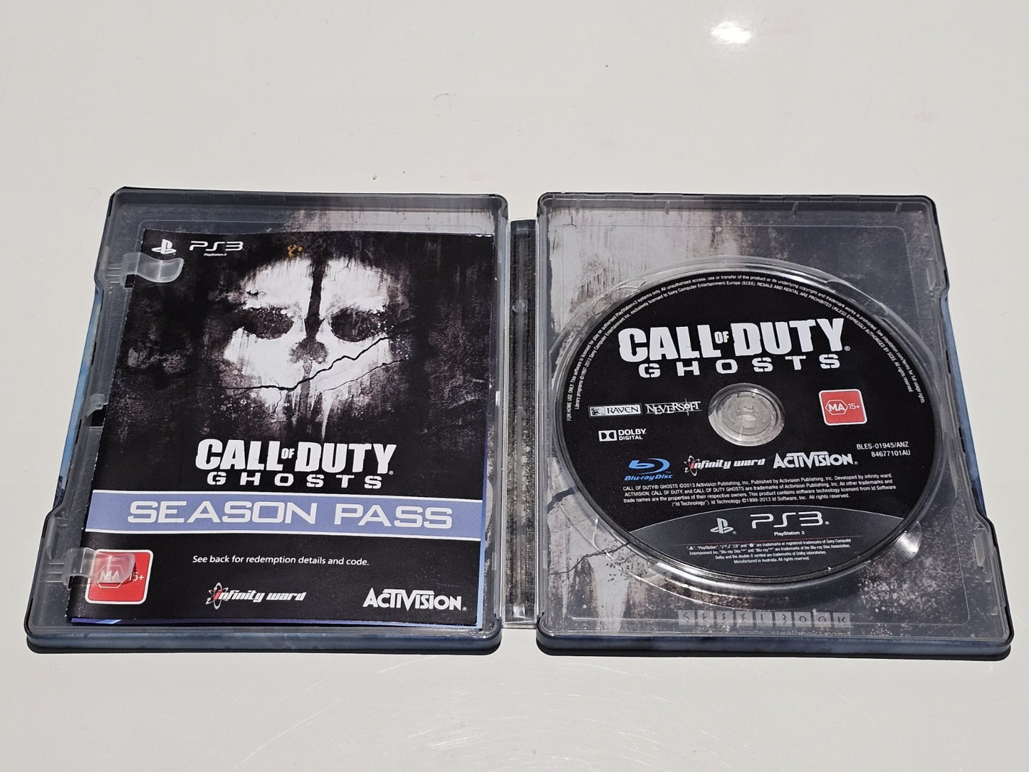 Call Of Duty Ghost Steelbook | Playstation 3 PS3 | AUS PAL Game Retro Exchange Australia